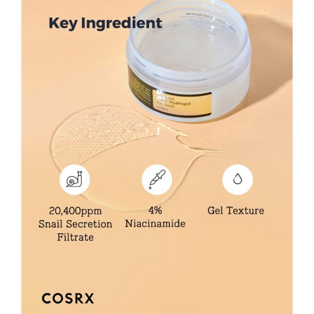 Cosrx Advanced Snail Hydrogel Eye Patch | Grocsy