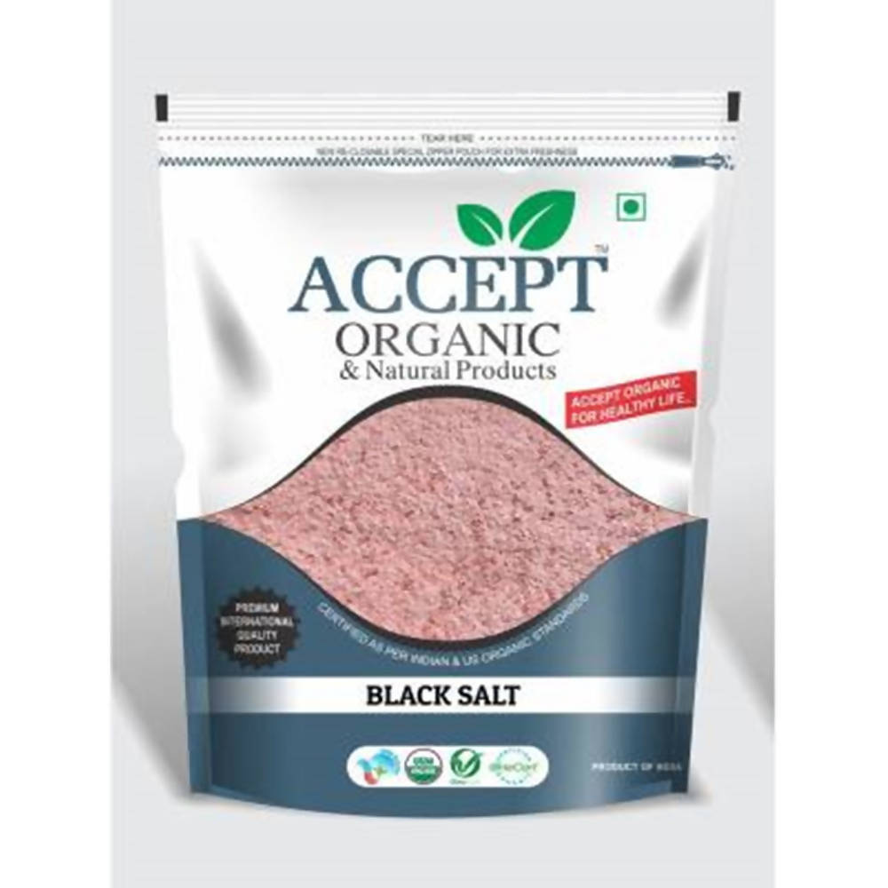 Accept Organic & Natural Products Black Salt | Grocsy