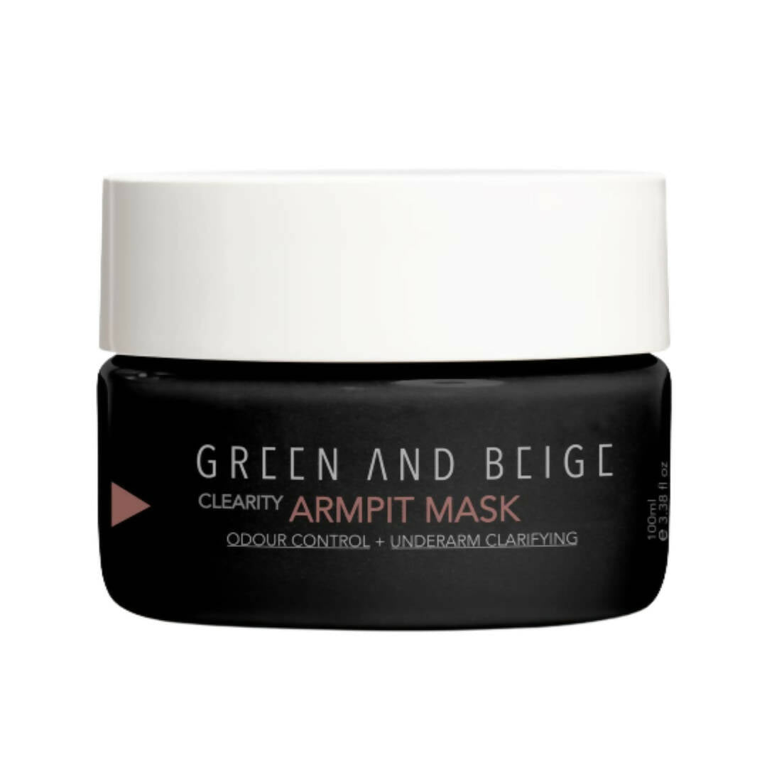 Green And Beige Armpit Mask For Underarms | Grocsy