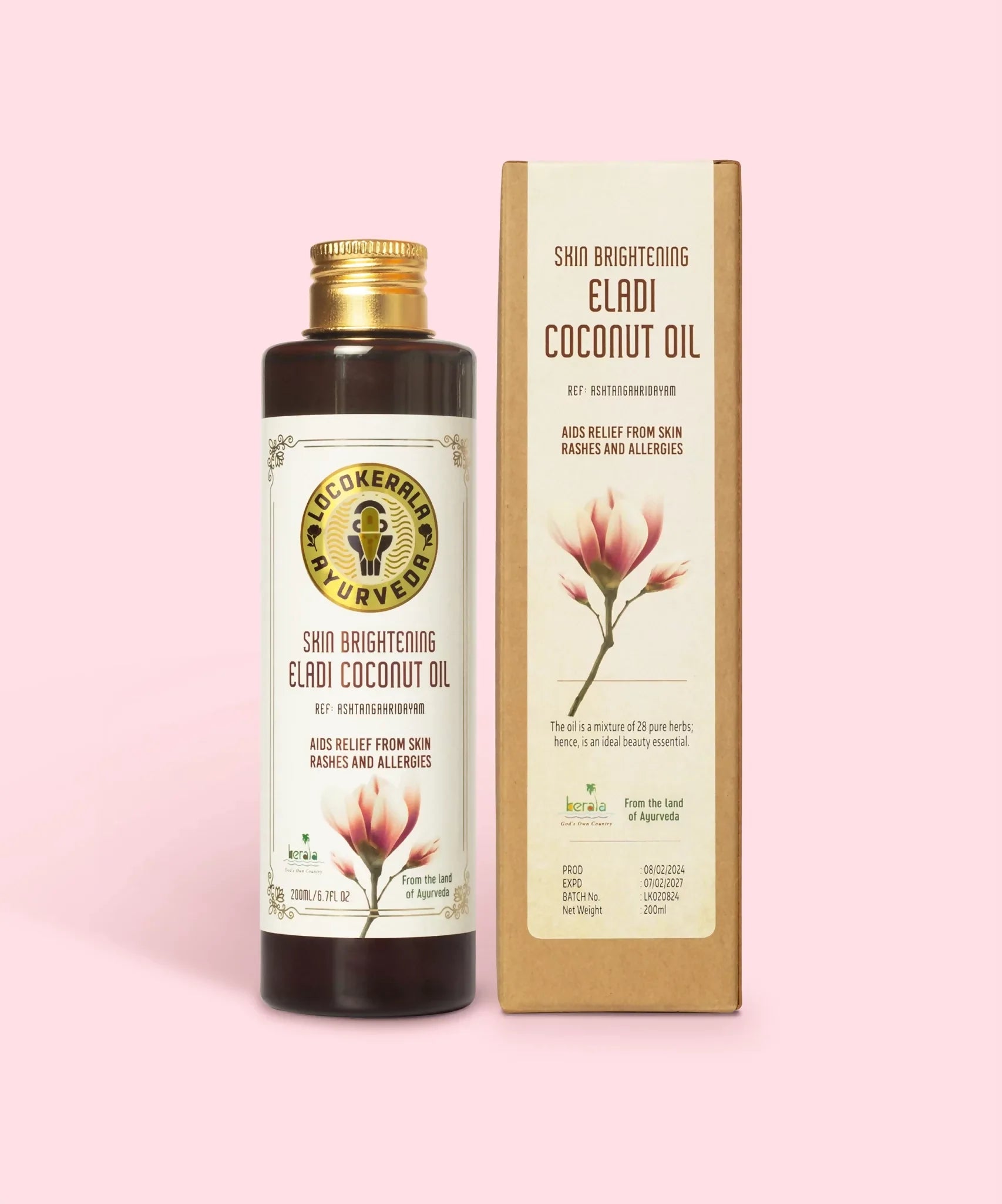 LocoKerala Eladi Coconut Oil – Your Path to Luminous Skin | Grocsy