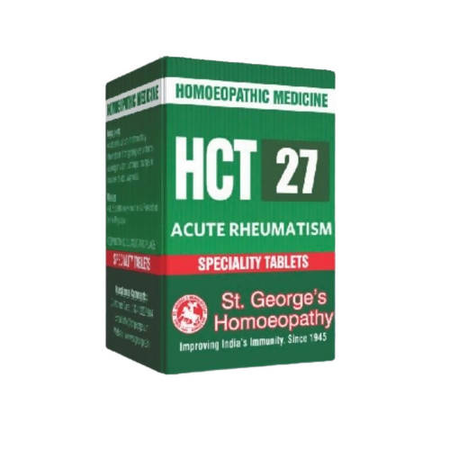 St. George's Homeopathy HCT 27 Tablets | Grocsy