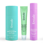 Foxtale ABC of Acne Control Trio Skin Care Kit: Acne Spot Correct Gel + Cleanser Face Wash + Ceramide Moisturizer | Grocsy