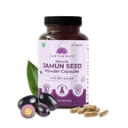 Saptamveda Natural Jamun Seed Capsules | Grocsy