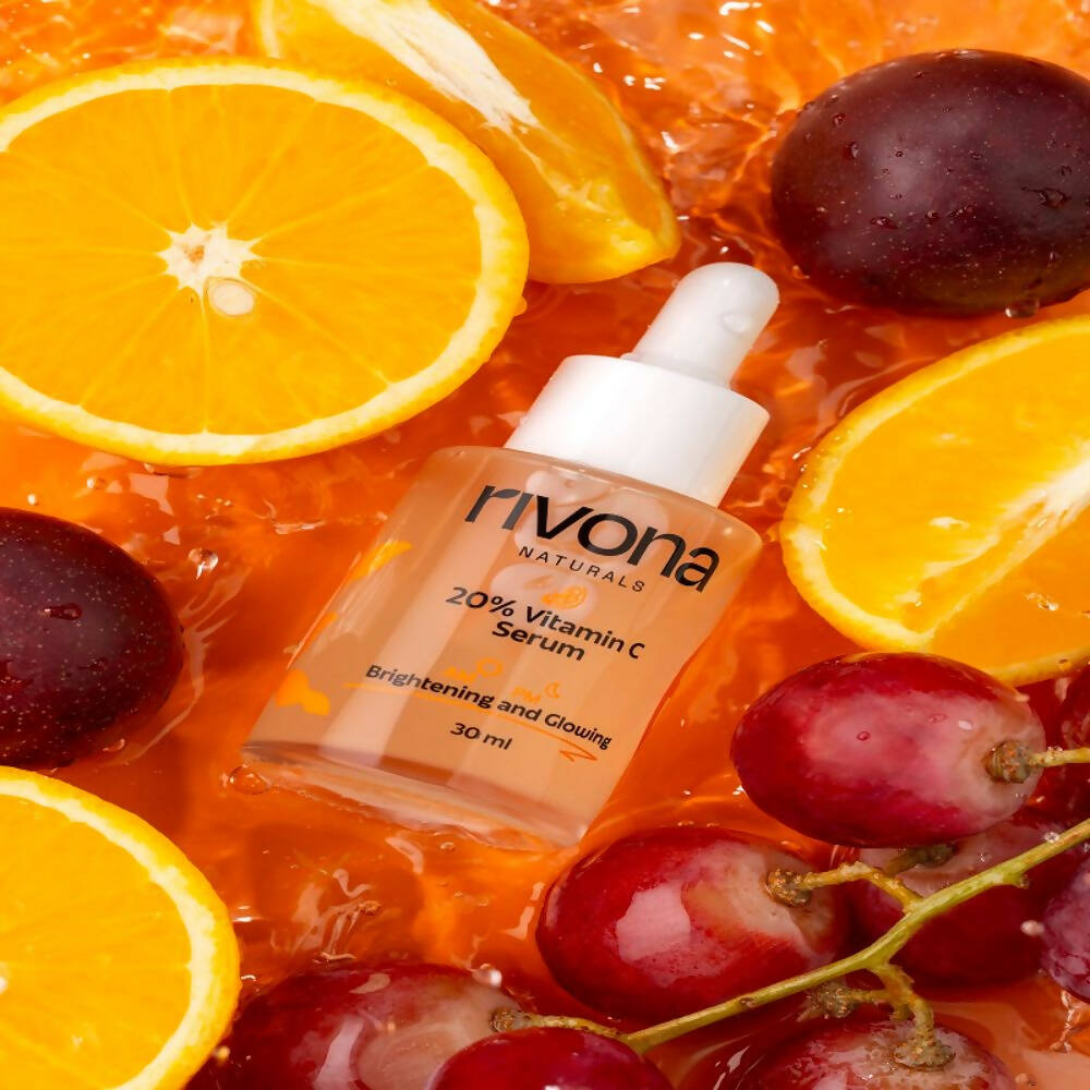 Rivona Naturals 20% Vitamin C Serum | Grocsy