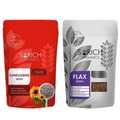 Sorich Organics Raw Sunflower Seeds and Flax Seeds | Grocsy