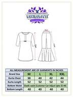 Vastranavya Maroon Pure Cotton Printed Top with Pant & Dupatta Set | Grocsy