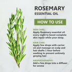 Skiura Nature Rosemary Essential Oil For Hair Growth | Grocsy