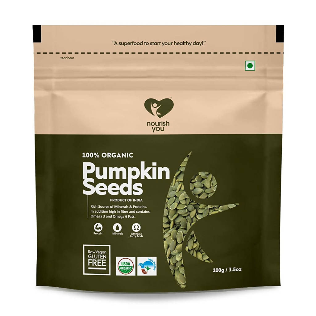 Nourish You Organic Pumpkin Seeds | Grocsy