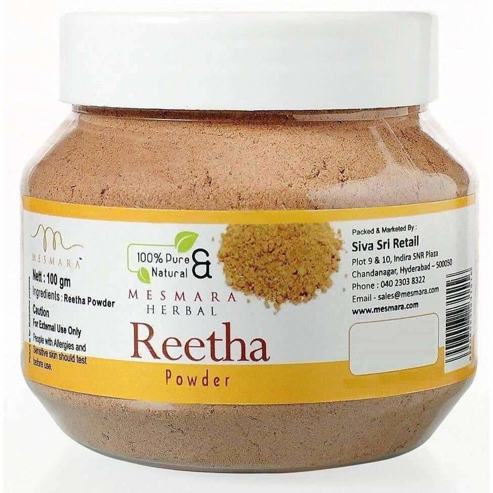 Mesmara Herbal Reetha Powder (100gm) | Grocsy