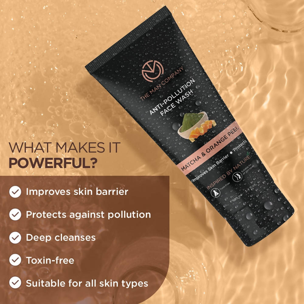The Man Company Anti-Pollution Face Wash | Grocsy