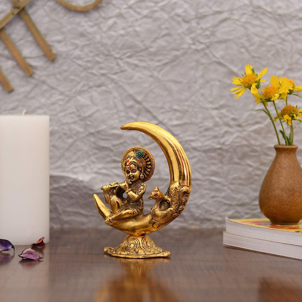 Collectible India Baby Krishna Idol