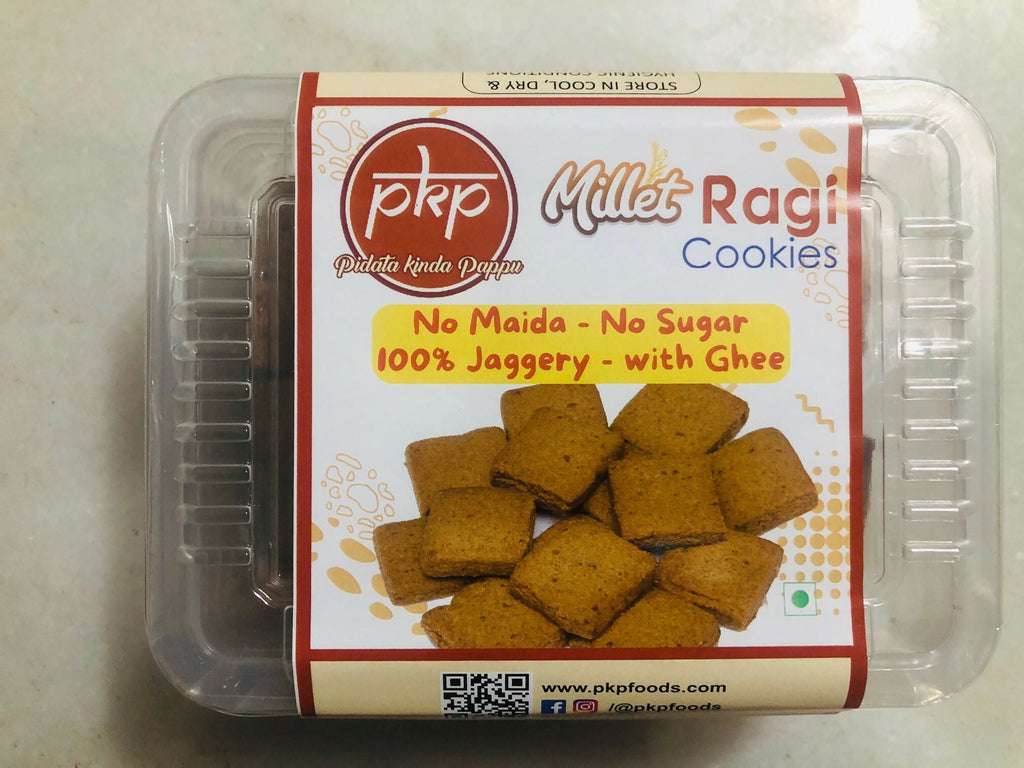Sagore Ragi Jaggery Millet Cookies | Grocsy