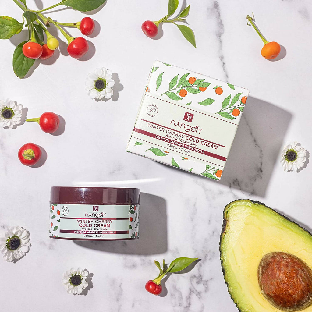 Ningen Winter Cherry Cold Cream | Grocsy