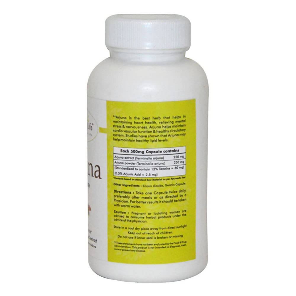 Ayurvedic Life Arjuna Capsules | Grocsy