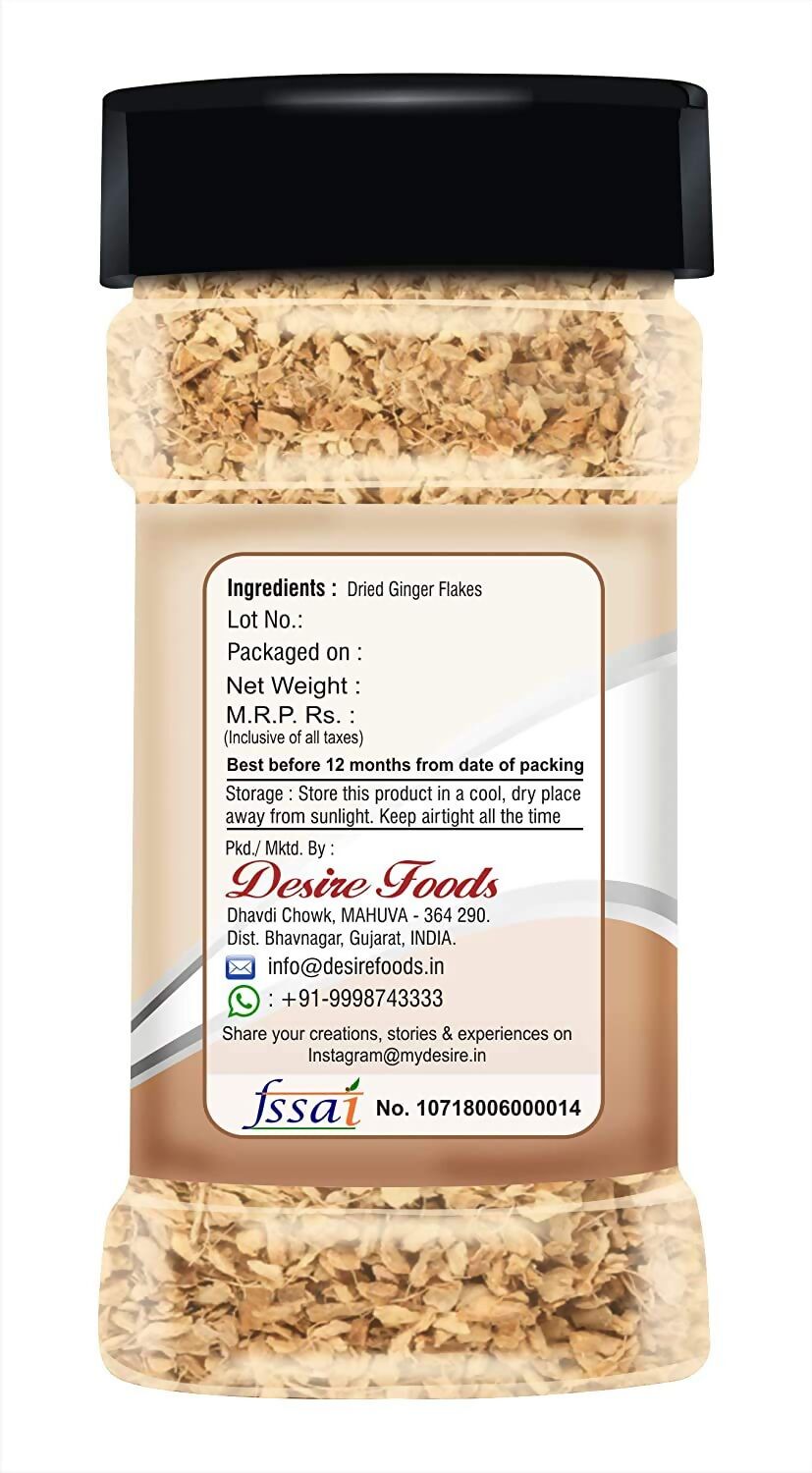 Desire Dried Ginger Flakes | Grocsy