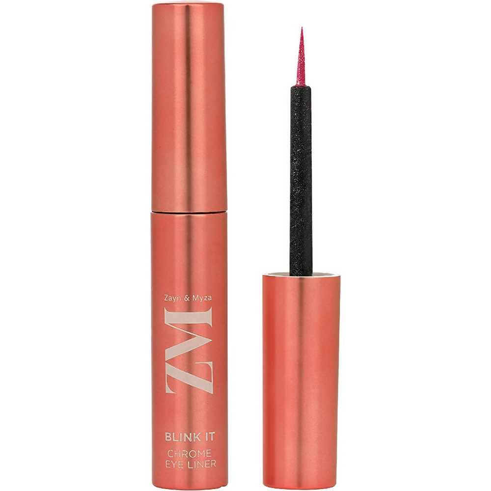 Zayn & Myza Blink It Chorme Eye Liner - 05 Pink Metal | Grocsy