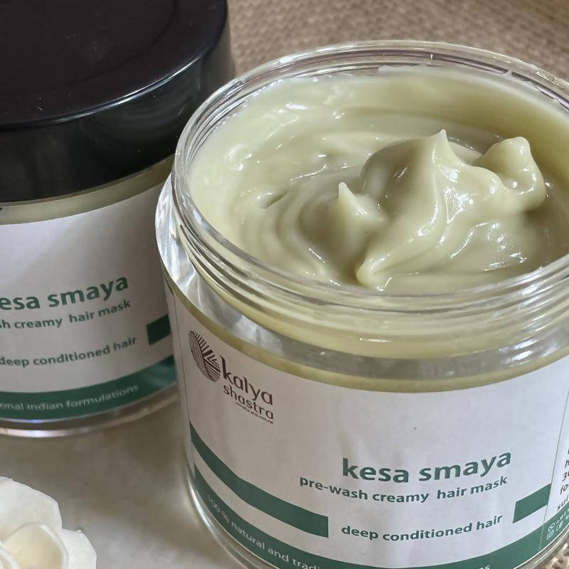 Kalya Shastra Kesa Smaya - Pre Wash Creamy Hair Mask | Grocsy