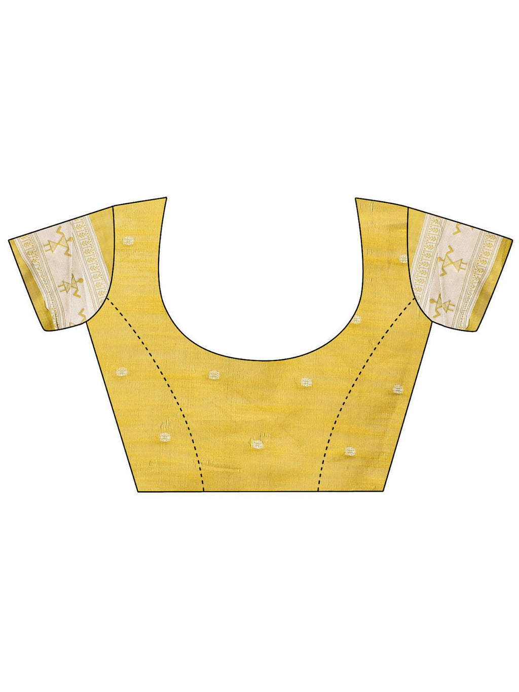 Shree Shyam Fashion Varnika Mustard Linen Cotton Saree | Grocsy
