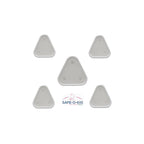 Safe-O-Kid Socket Guards For Baby Safety, White For Kids Protection | Grocsy