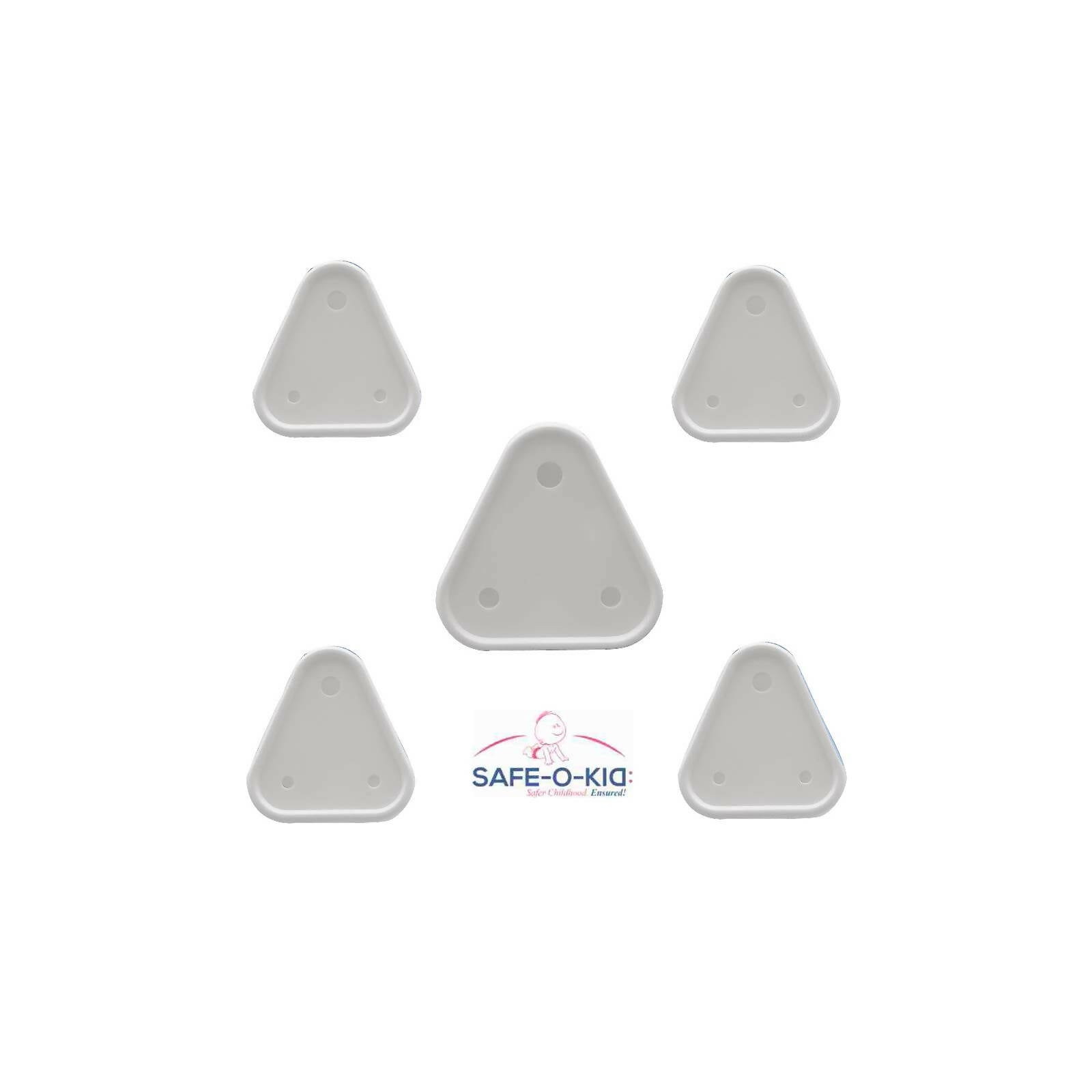 Safe-O-Kid Socket Guards For Baby Safety, White For Kids Protection | Grocsy
