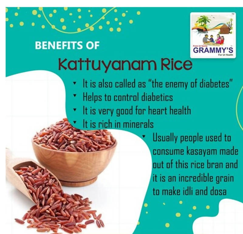 Grammy's Kattu Yanam Rice | Grocsy