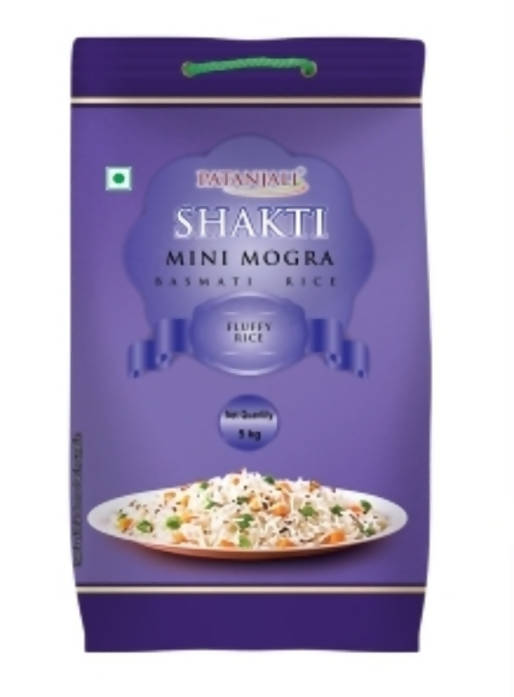 Patanjali Shakti Mini Mogra Basmati Rice | Grocsy