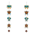 Artvibes Tribal Tiki Masks Wooden Wall Hanger | Grocsy