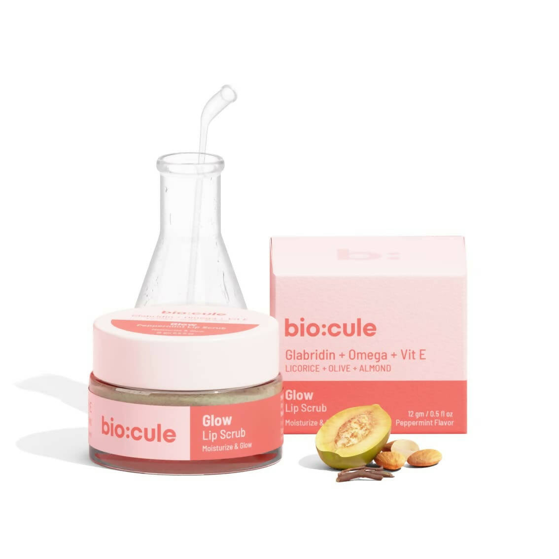 Biocule Glow Lip Scrub | Grocsy