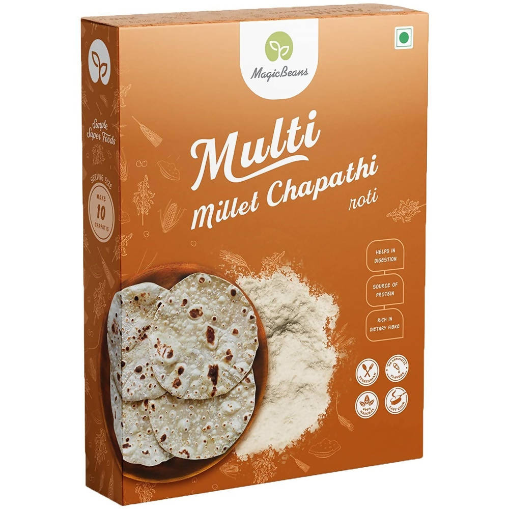 Magicbeans Multi Millet Chapathi / Roti Flour | Grocsy