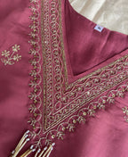 KC Roman Silk Palazzo Suit For Women Wedding Wear Pink | Grocsy