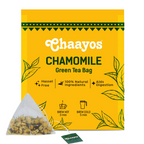 Chaayos Chamomile Green Tea Bags | Grocsy