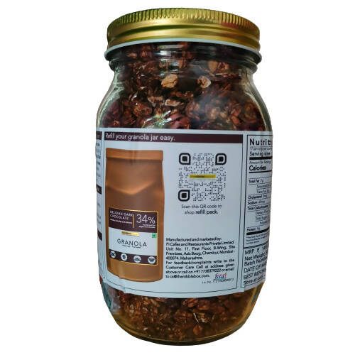 Thenibblebox Belgian Dark Chocolate Granola | Grocsy