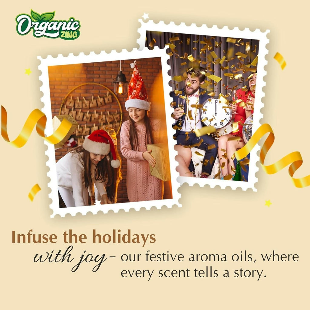 Organic Zing Pine Aroma & Diffuser Oil for Festive Season | Grocsy