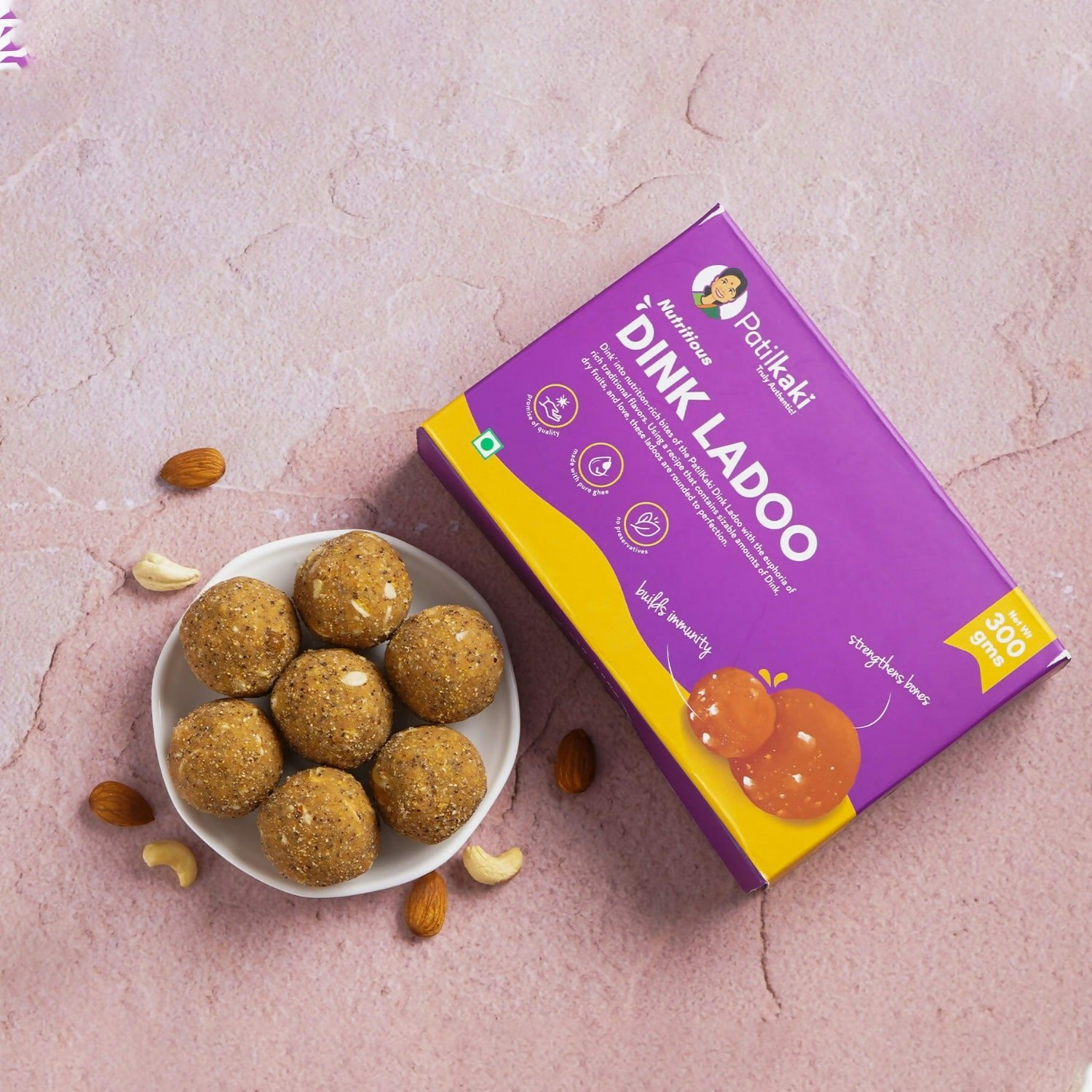 Patilkaki Dink Ladoo | Grocsy