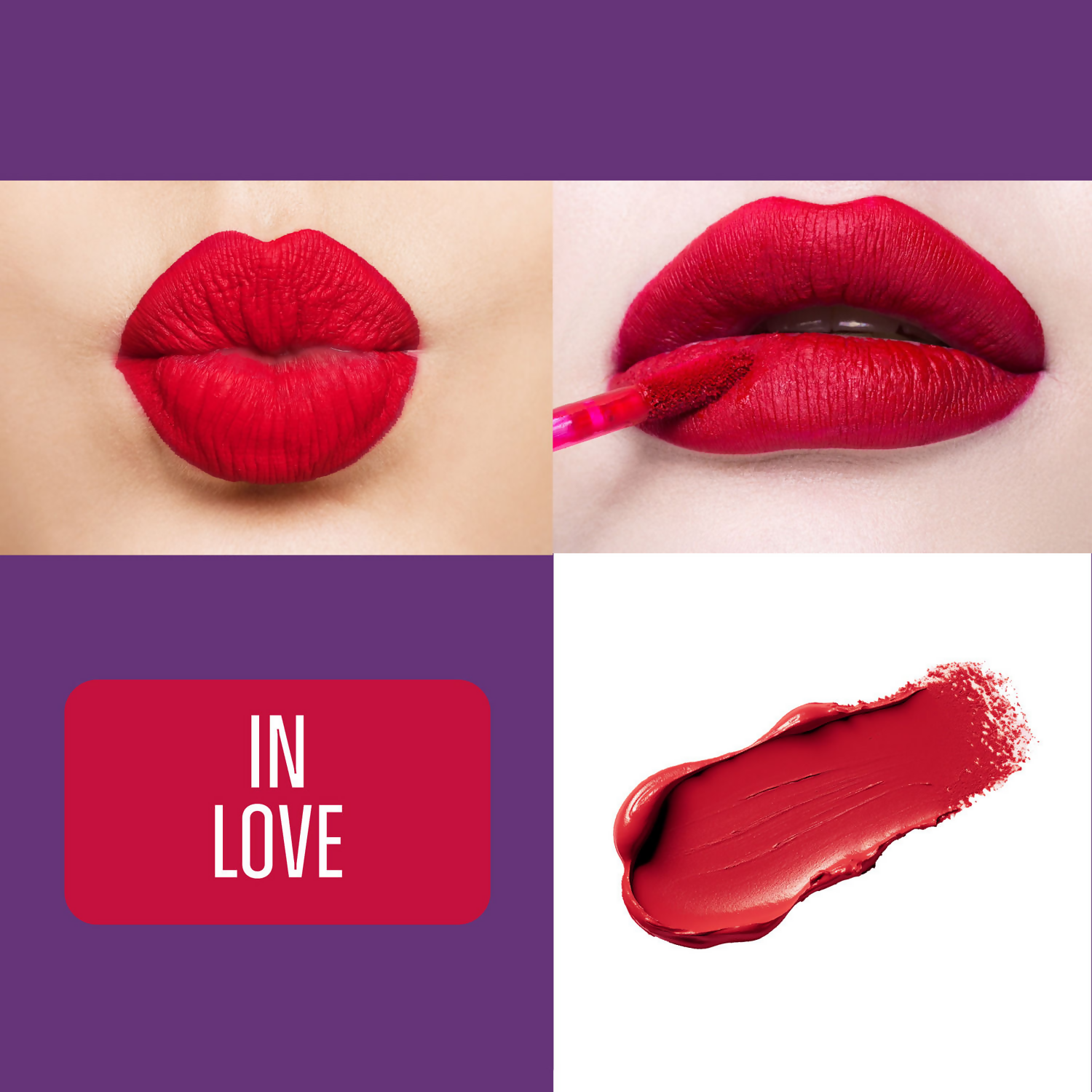 Blue Heaven Ultimatte Whipp Lip Liquid Lipstick - In Love | Grocsy