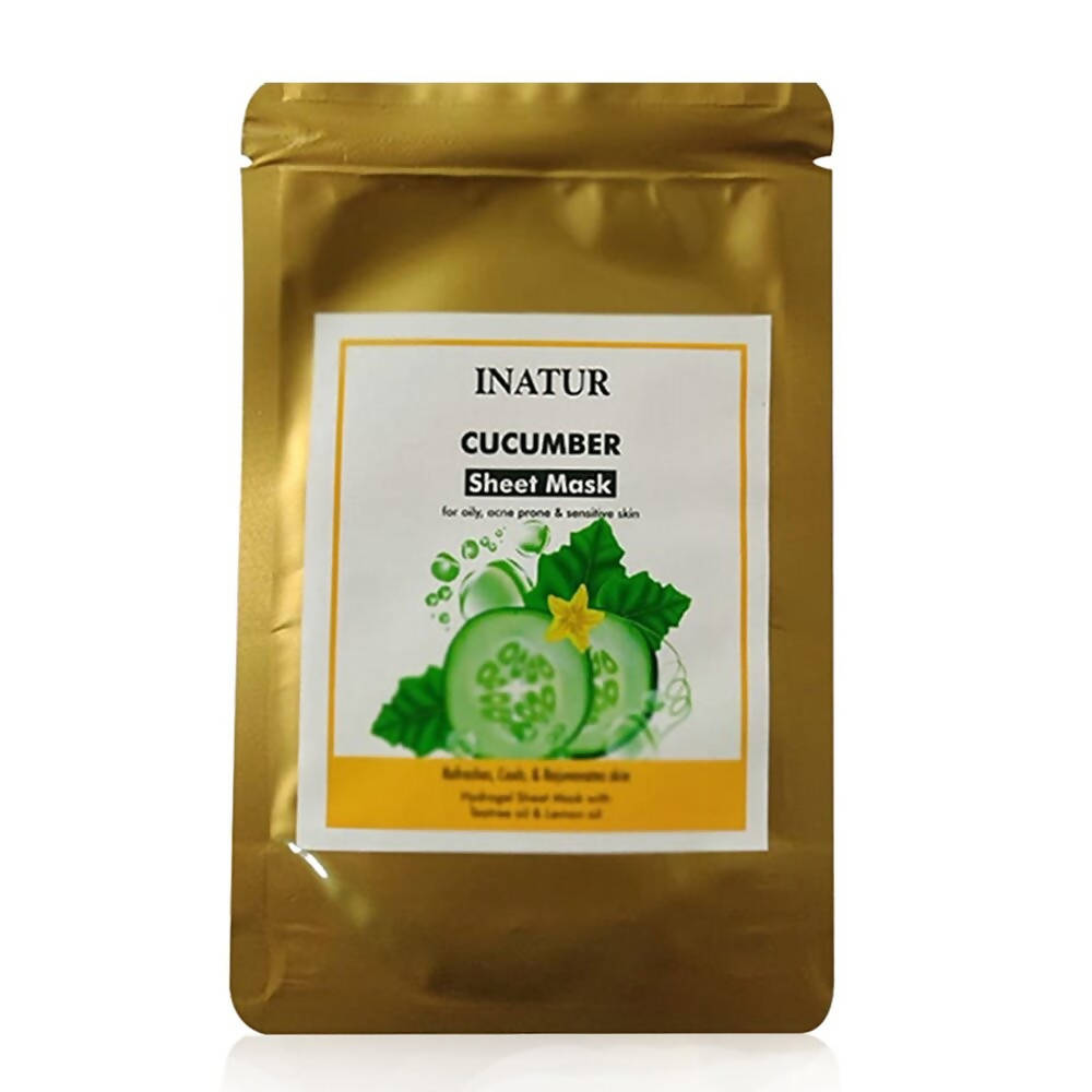 Inatur Cucumber Sheet Mask | Grocsy