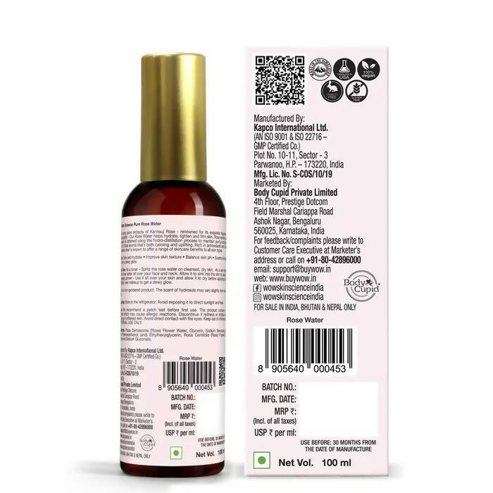 Wow Skin Science Himalayan Rose Water | Grocsy
