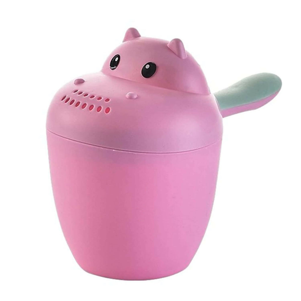 Safe-O-Kid Hair Washing Mug, Baby Shampoo Cup, Baby Shower, Baby Bath Tumbler/Rainer, Pink | Grocsy