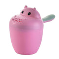 Safe-O-Kid Hair Washing Mug, Baby Shampoo Cup, Baby Shower, Baby Bath Tumbler/Rainer, Pink | Grocsy