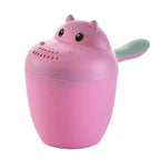 Safe-O-Kid Hair Washing Mug, Baby Shampoo Cup, Baby Shower, Baby Bath Tumbler/Rainer, Pink | Grocsy