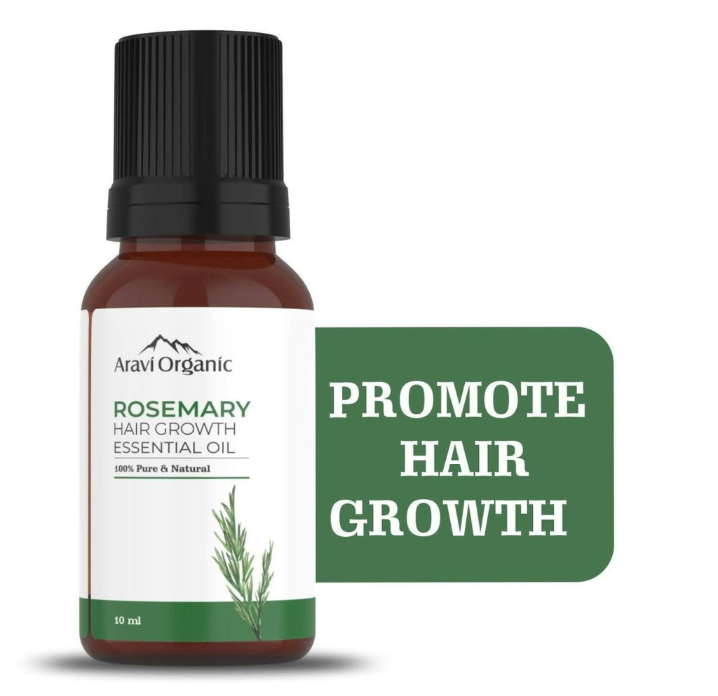 Aravi Organic Rosemary Hair Growth Essential Oil | Grocsy