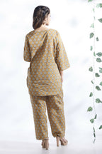 Breathables Yellow Butta Cotton Co-Ord Set | Grocsy