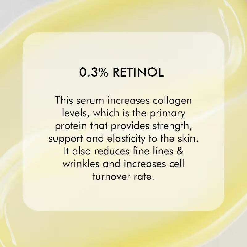 mCaffeine Retinol 0.3% & Black Tea Complex Anti Aging Face Serum | Grocsy