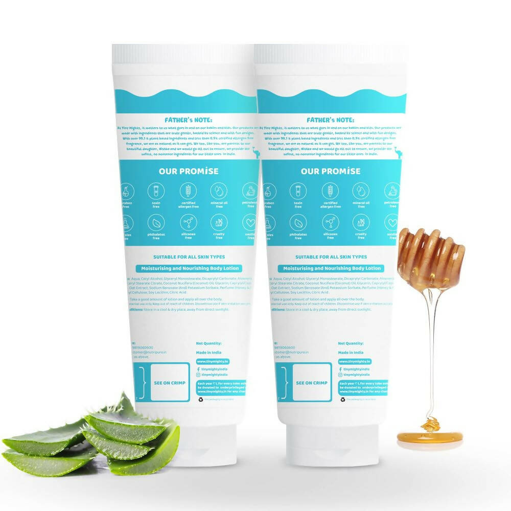 Tiny Mighty Kids Body Lotion For Sensitive Skin | Grocsy