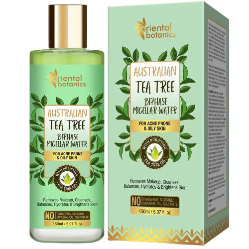 Oriental Botanics Australian Tea Tree Biphase Micellar Water | Grocsy