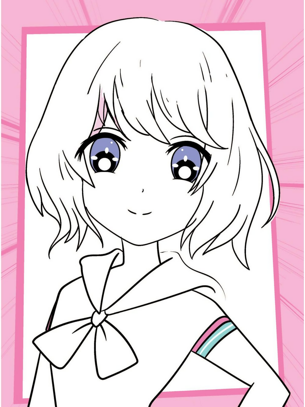 Dreamland Publications Colour Your Own Manga Book 4 With Free Manga Colouring Poster For Kids | Grocsy