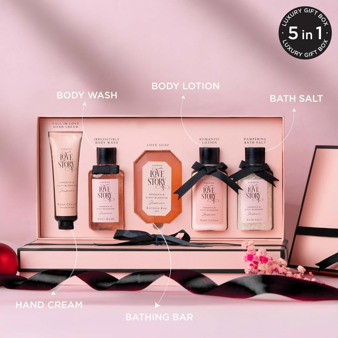 Kimirica Love Story Luxury Bath & Body Care Set | Grocsy