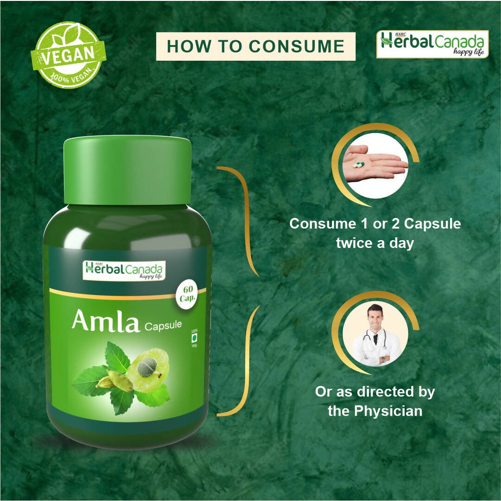 Herbal Canada Amla Capsules | Grocsy