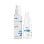 Plum 3% Niacinamide Alcohol-Free Toner With Rice Water and 10% Niacinamide Brightening Face Serum Combo | Grocsy