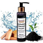 NutriGlow Activated Charcoal Face Wash | Grocsy